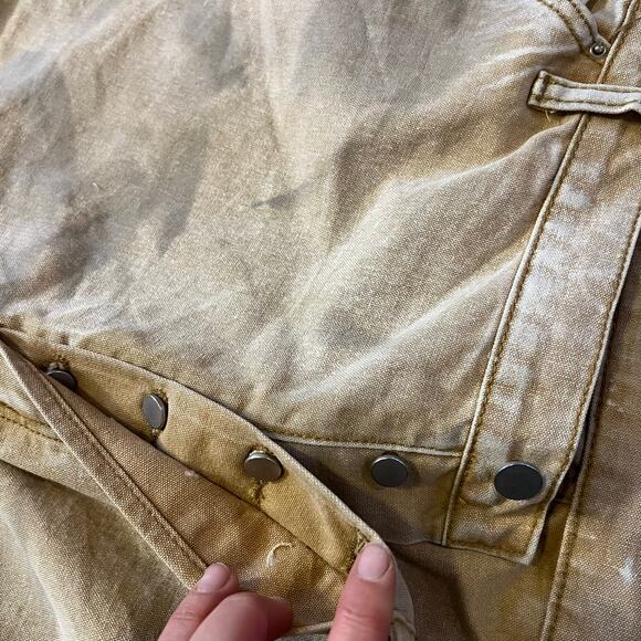 MNML Jeans Pants Mens 42 Button Front Panels Button Fly Straight ** - Picture 13 of 13